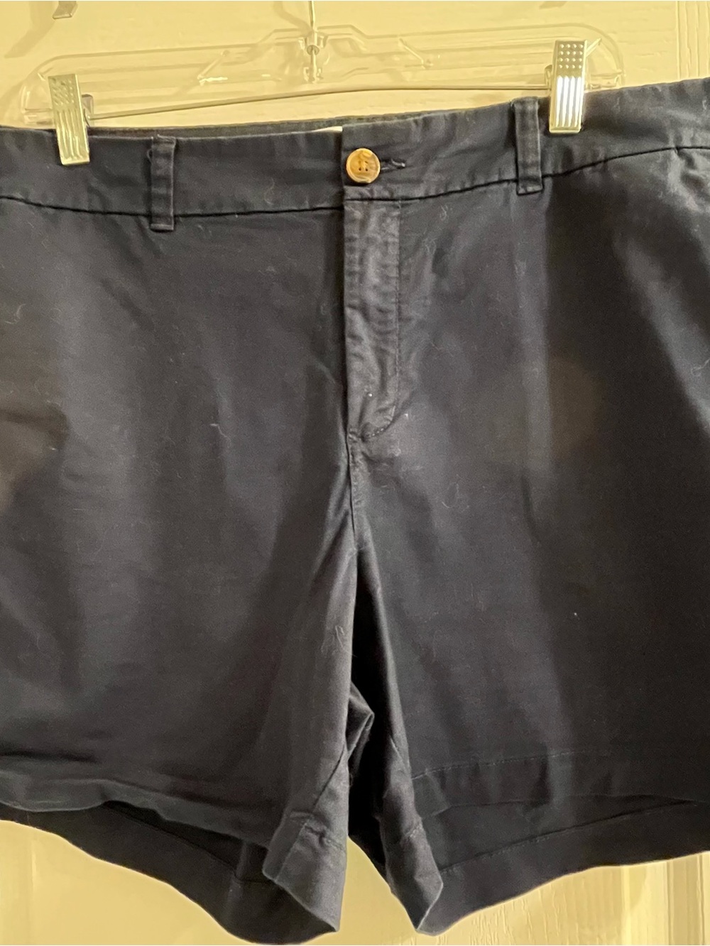 Old Navy Dark Navy Flat-Front Shorts